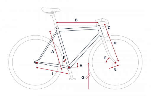 Peugeot LR01 urban bike geometry