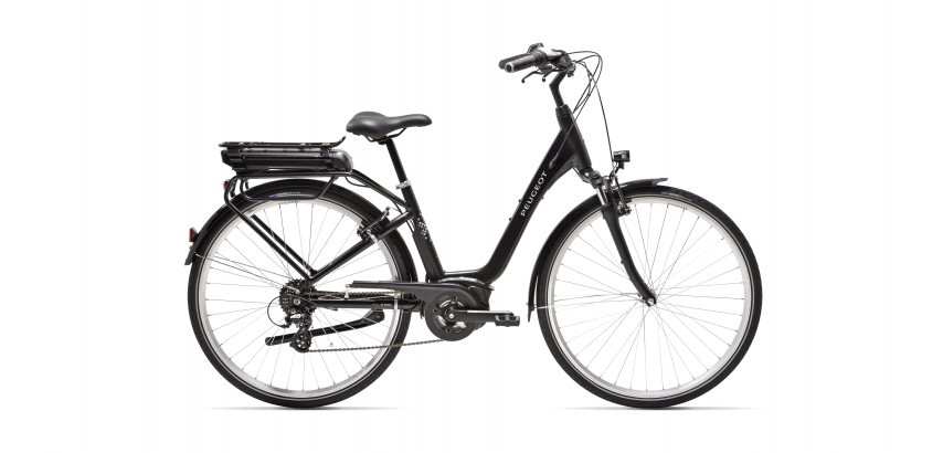 Electric City bike Peugeot eC02 with Bosch Active Line engine